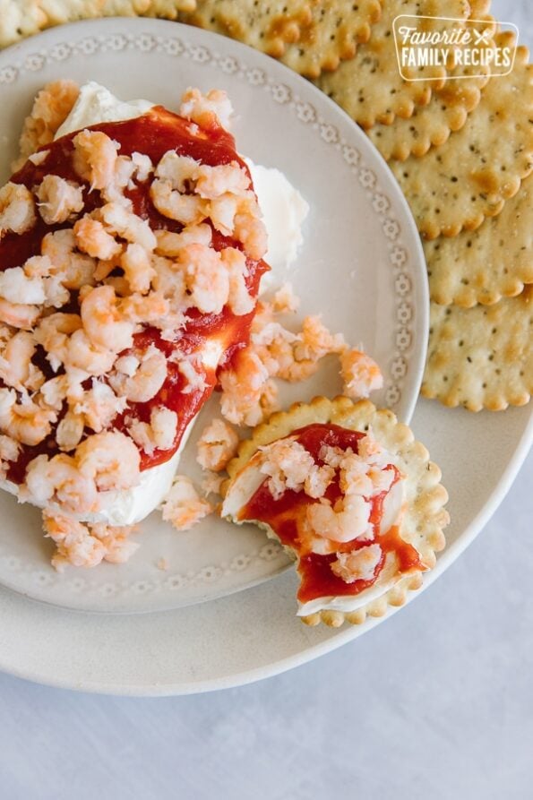Cream Cheese Shrimp Dip (3 ingredients)