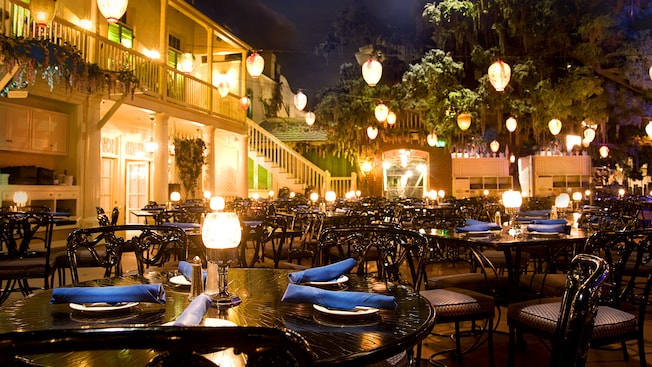 Blue Bayou Restaurant in New Orleans Square Disneyland