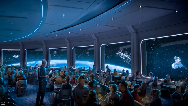 Epcot Space 220 new restaurant coming to Epcot where you can dine in space