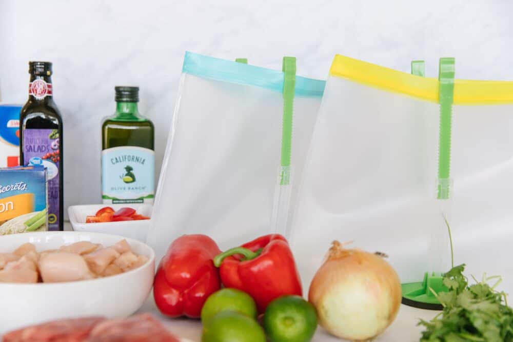 Freezer meal preparation materials
