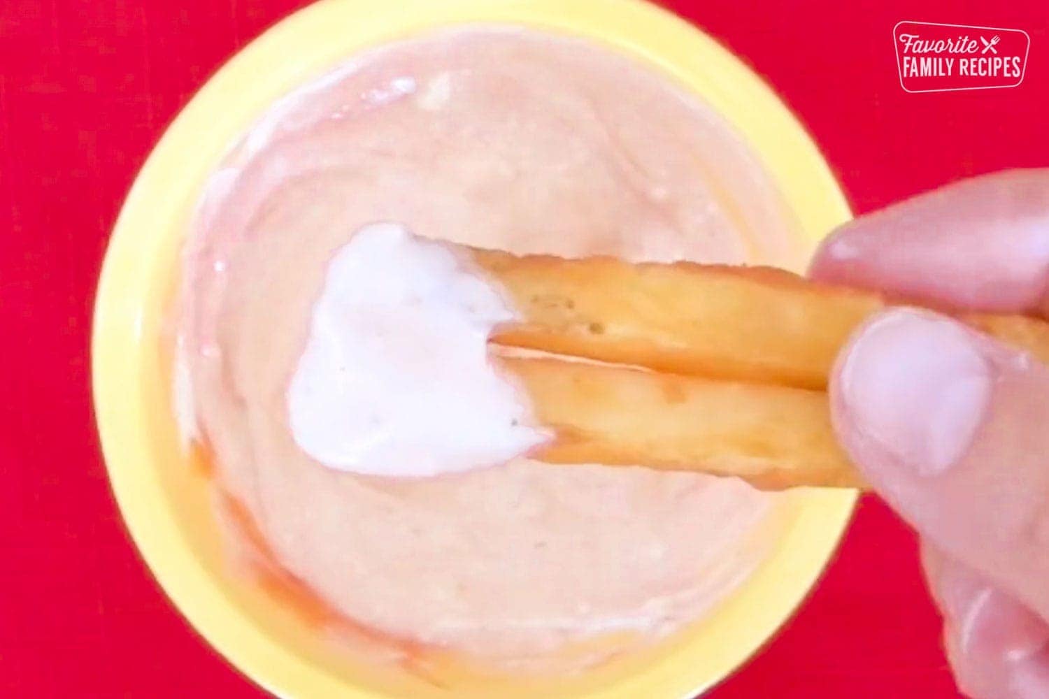 Fry Sauce on French Fries