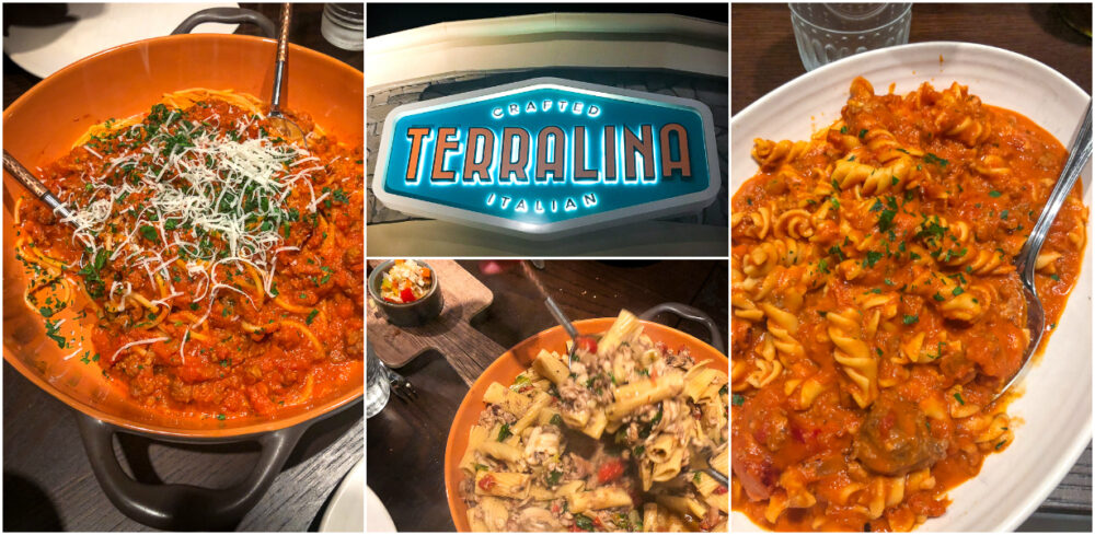 Terralina Crafted Italian Menu Items and Decorations in Disney Springs