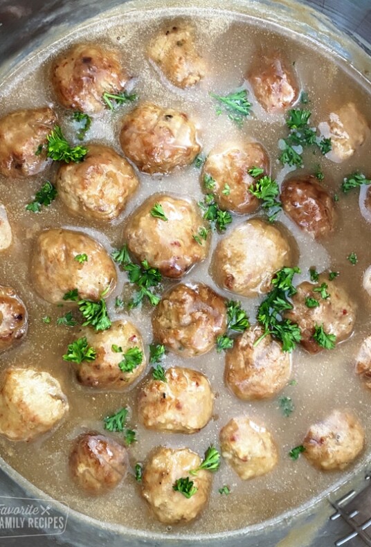 Swedish Meatballs in an Instant Pot
