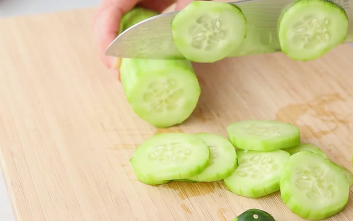 Cutting Cucumbers