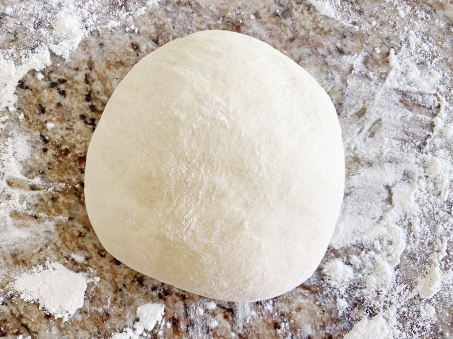 large dough ball for malasadas