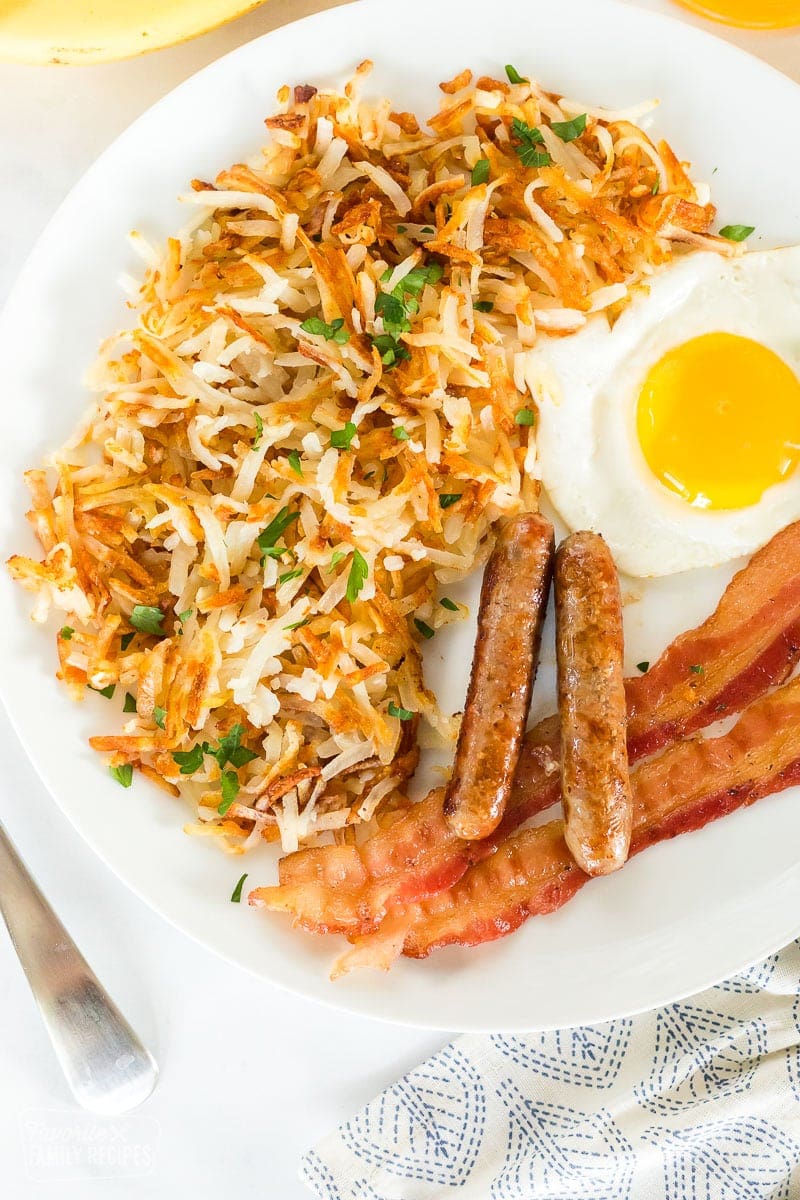 Shredded Hash Browns Recipe