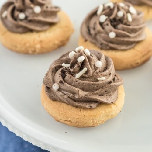 Grey Stuff arranged on a platter