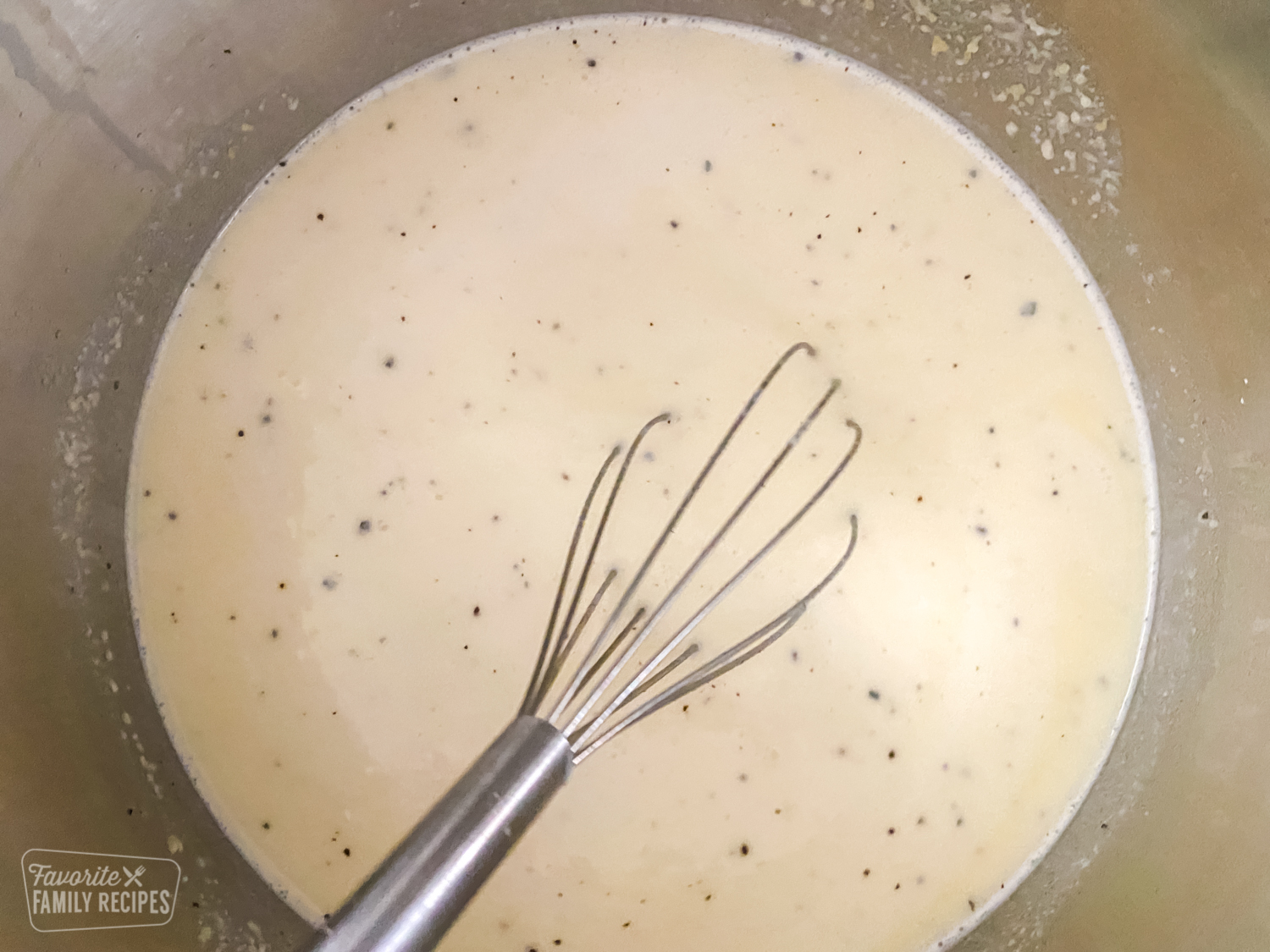 Soup in a pot