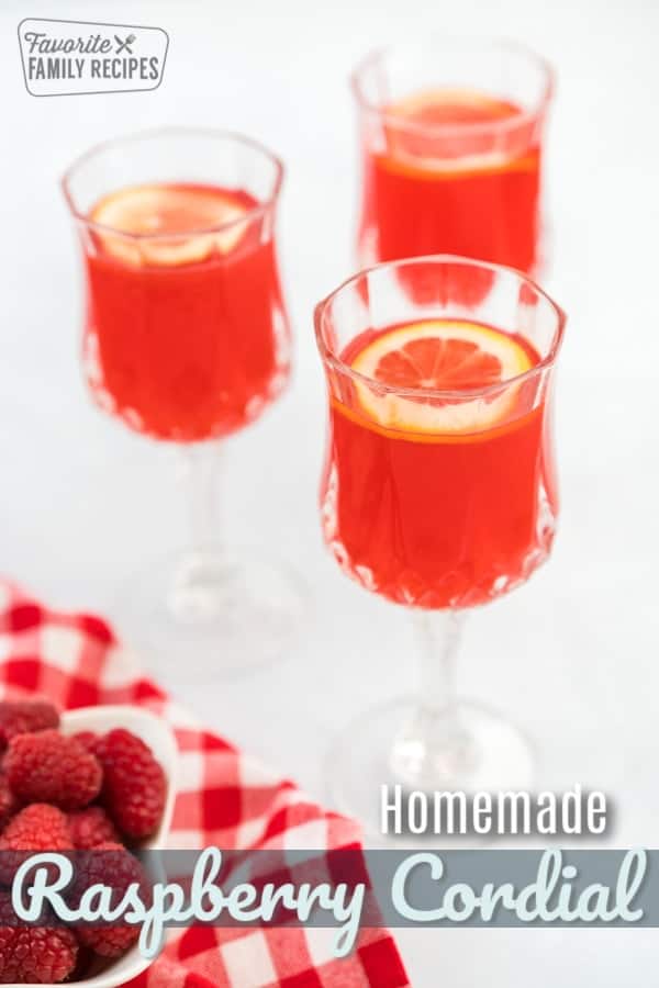Raspberry Cordial