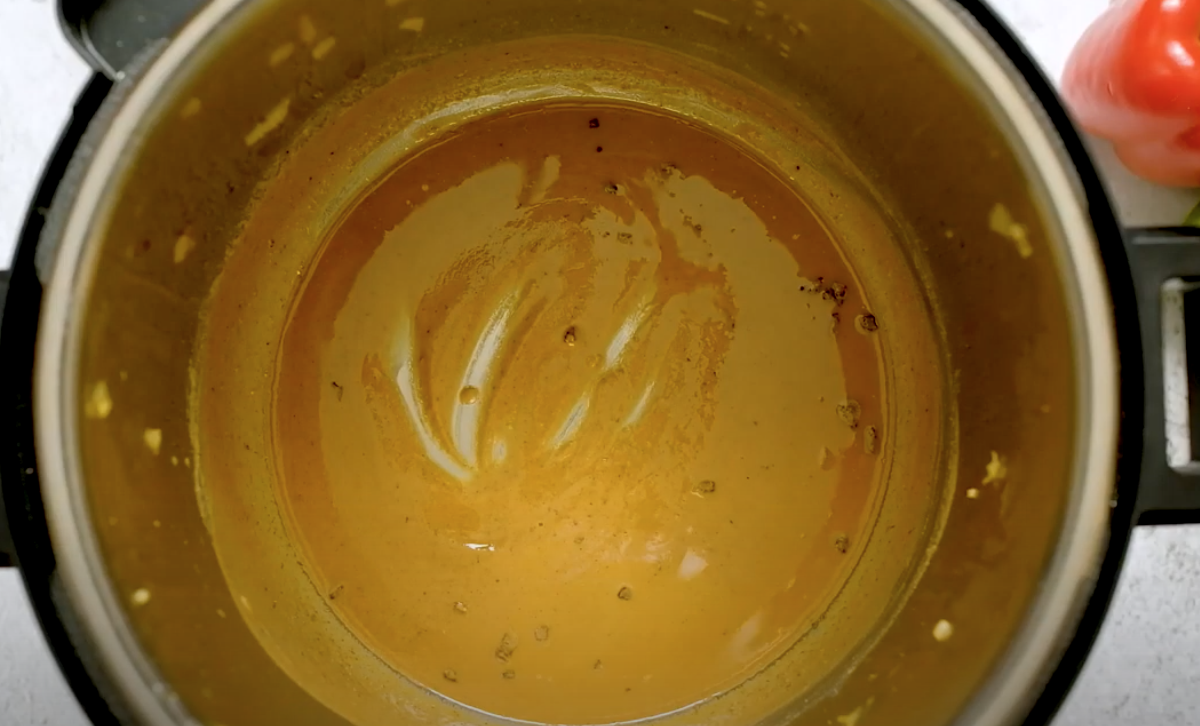 Browned roux in an instant pot to make Gumbo
