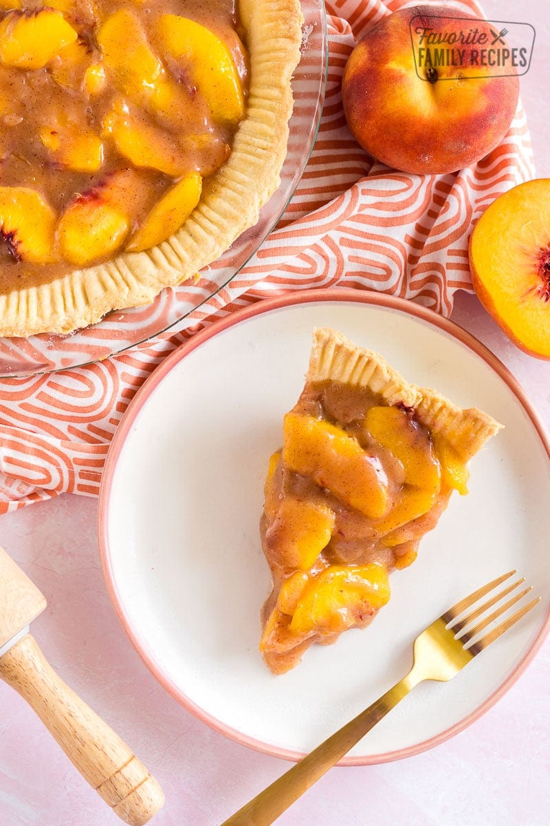 Easy Peach Pie Sorbet Recipe Is Like a Scoop of Fresh Peach Pie, Desserts