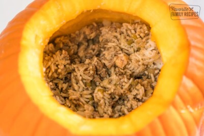 Dinner in a Pumpkin (with video)