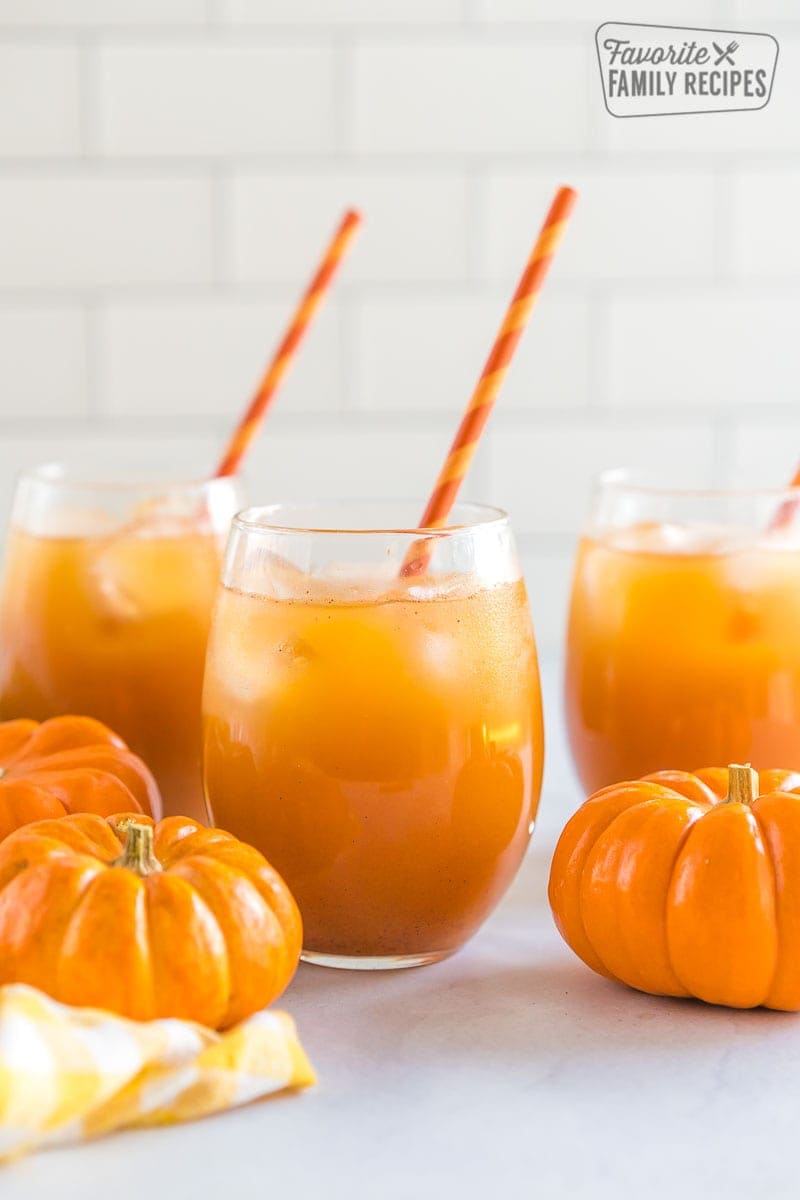 Make a Peppermint Stick Straw (and Sip Fresh Orange Juice