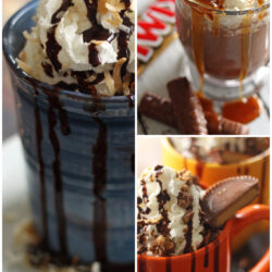 Candy Bar Hot Chocolate - Almond Joy, Reeses, and Twix