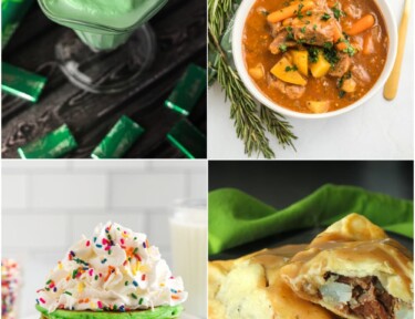 Collage of St Patrick's Day recipes