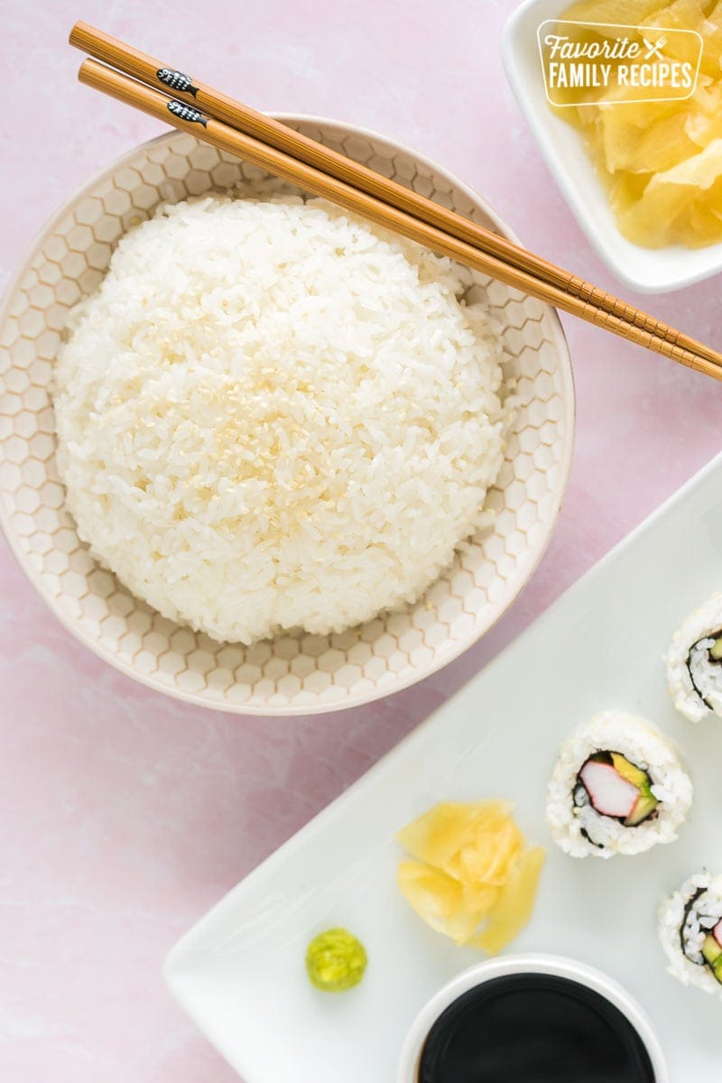 How to Make Sushi Rice (Only 4 Ingredients)