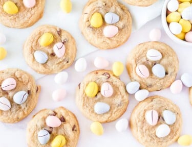 Cadbury Egg Cookies - 16