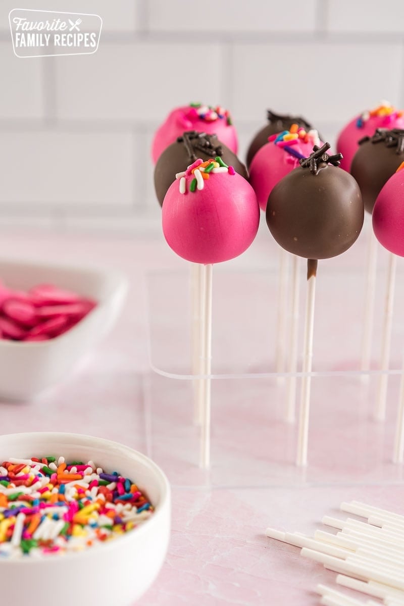 The Best Cake Pops Ever! - Sweet Violet Bakes