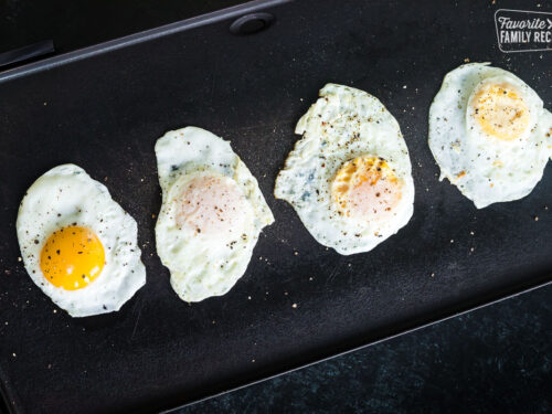Basic Fried Eggs Recipe