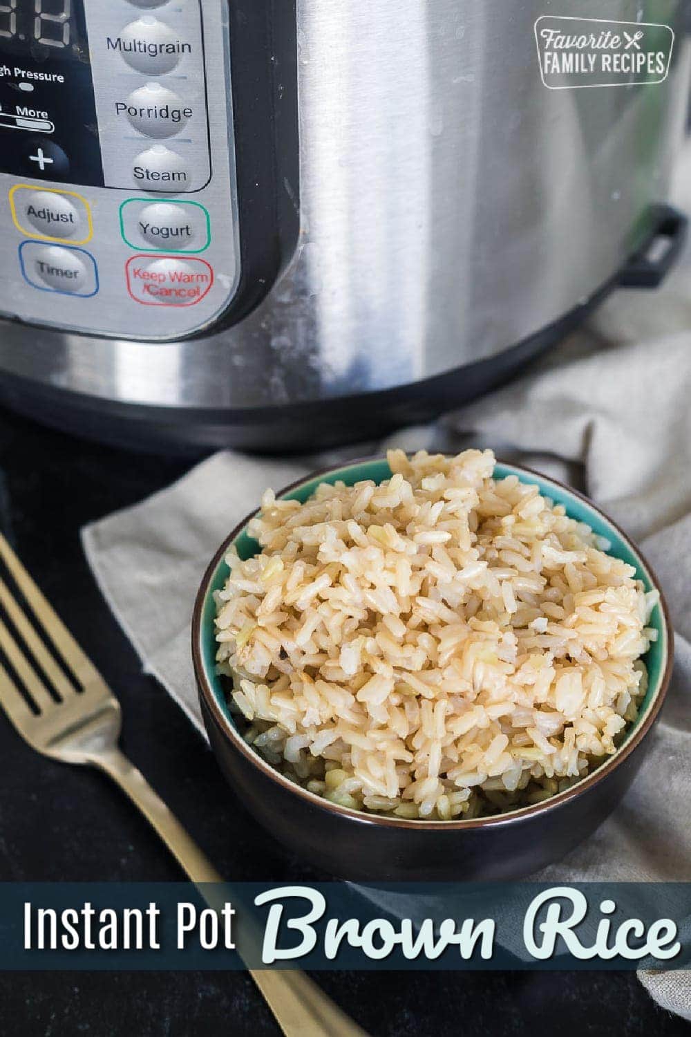 Brown Rice in the Instant Pot