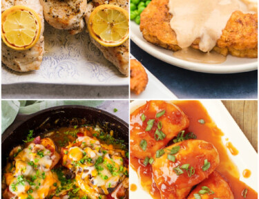 Chicken Breast Recipes Collage