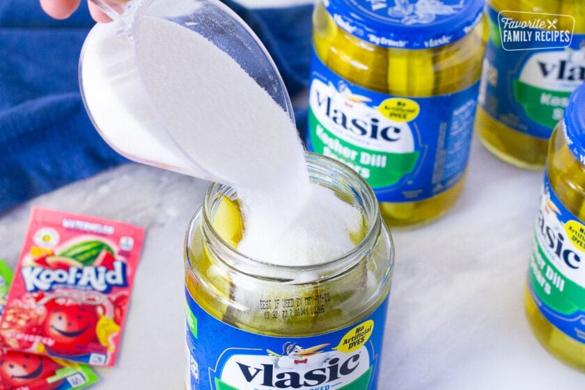 Kool Aid Pickles (Koolickles)