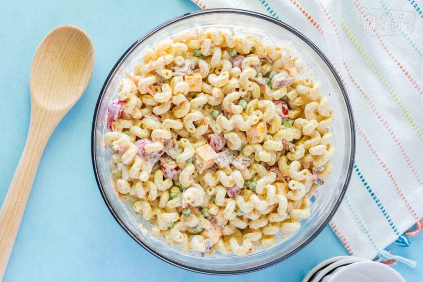Creamy Bacon Ranch Pasta Salad