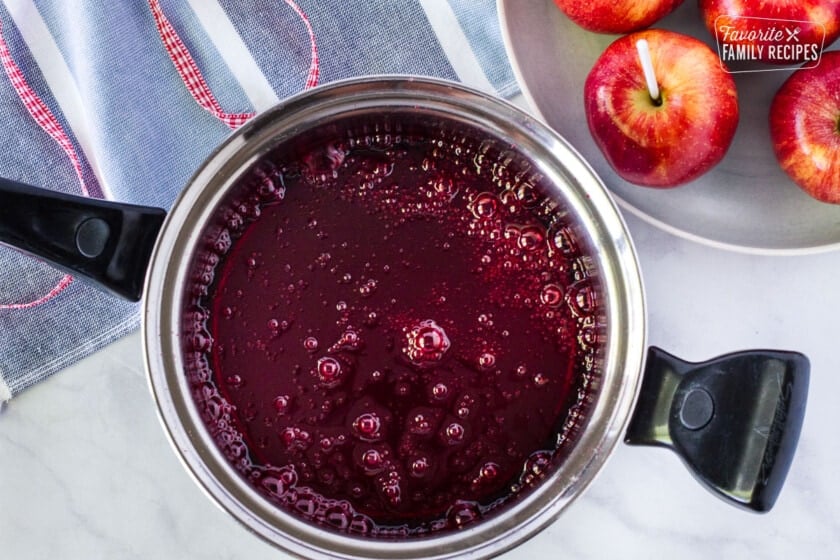 How to Make Candy Apples (Step Photos and Video)