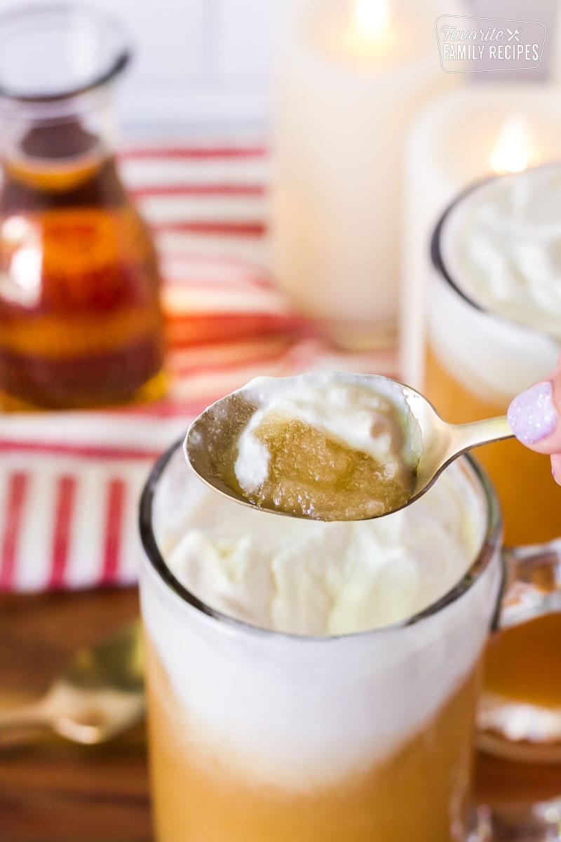 Spoonful of Frozen Butterbeer.