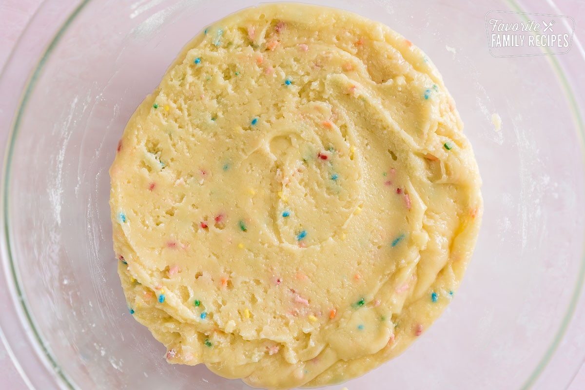 Funfetti Cake Mix Cookie Dough
