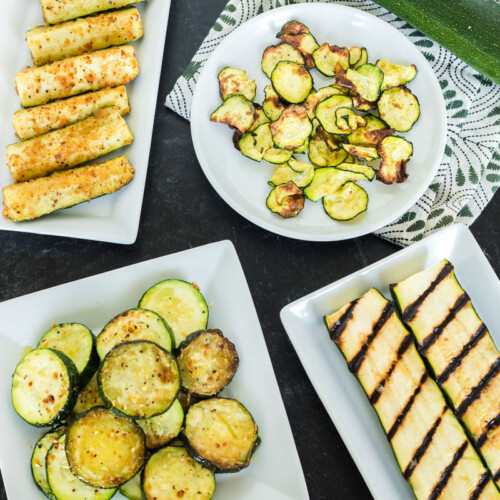 For different ways of showing how to cook zucchini