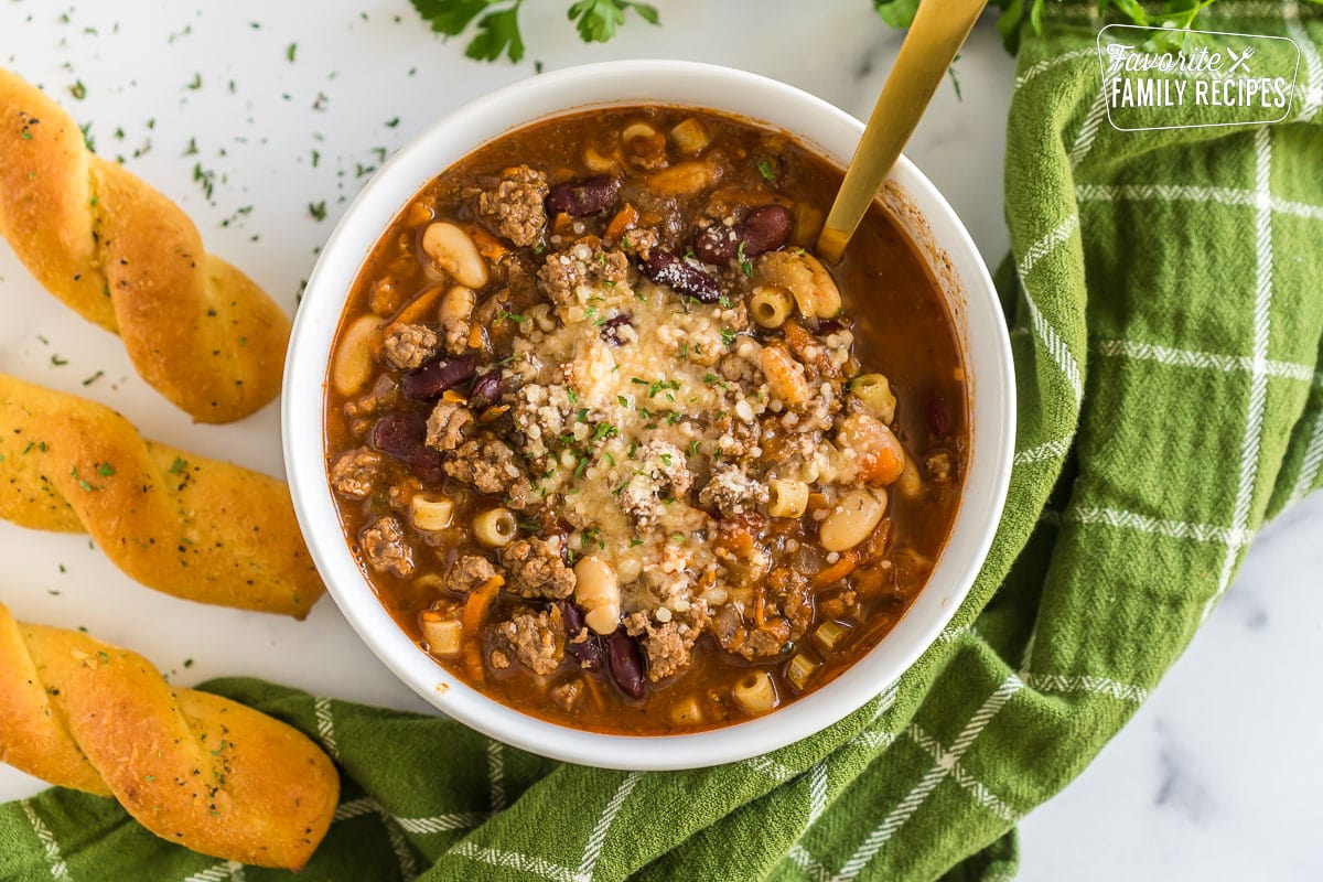 Olive Garden Pasta Fagioli - The Slow Roasted italian