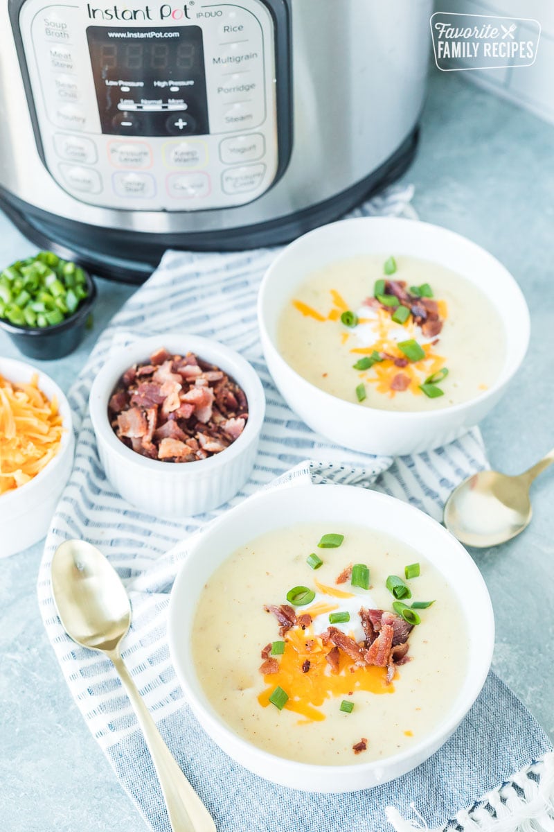 Best Instant Pot Potato Soup Recipe - How To Make Instant Pot