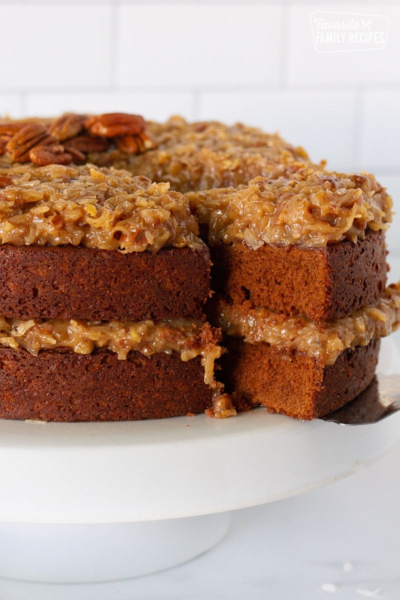 Homemade German Chocolate Cake pillsbury-german-chocolate-cake-mix-mercasid