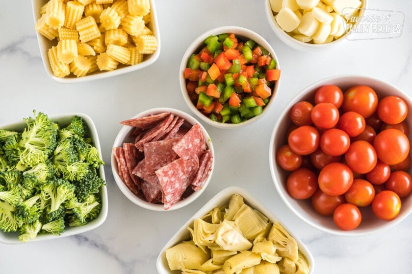 Toppings for Pasta Salad with Italian Dressing