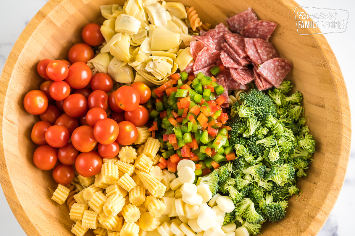 Toppings for Pasta Salad with Italian Dressing