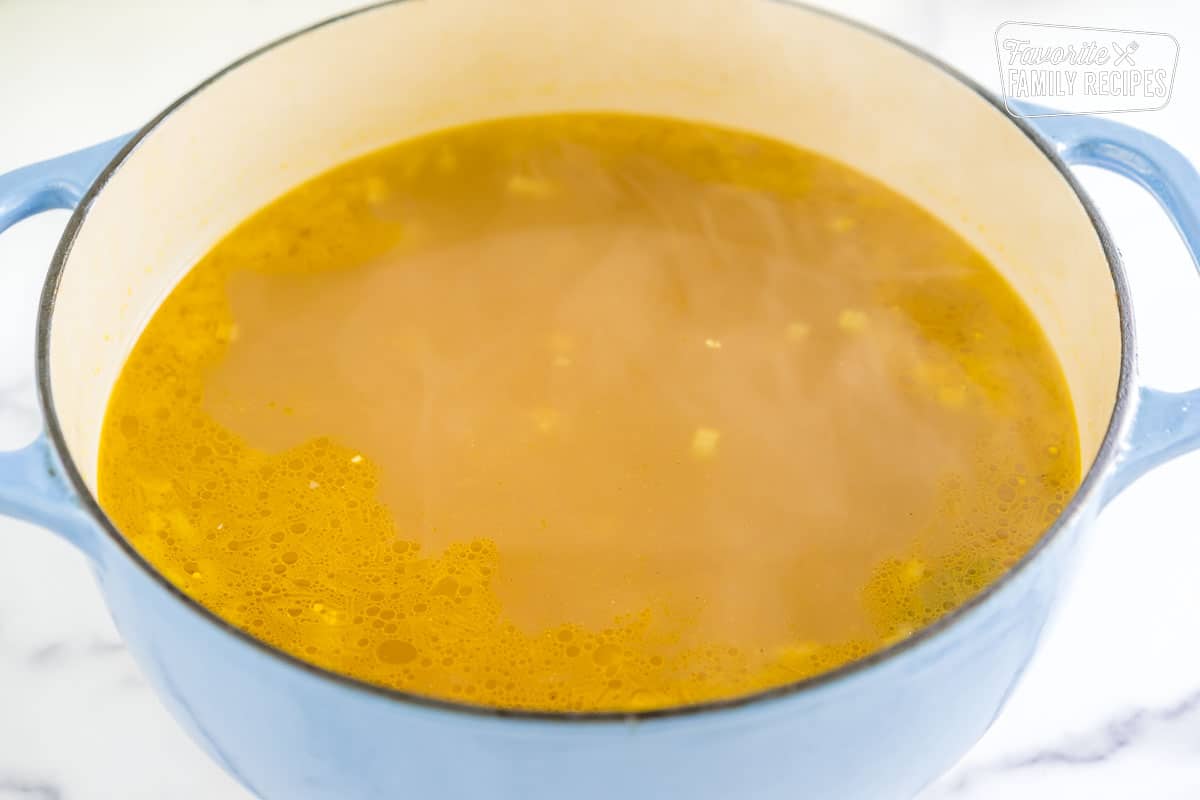 Greek Lemon Chicken Soup Broth