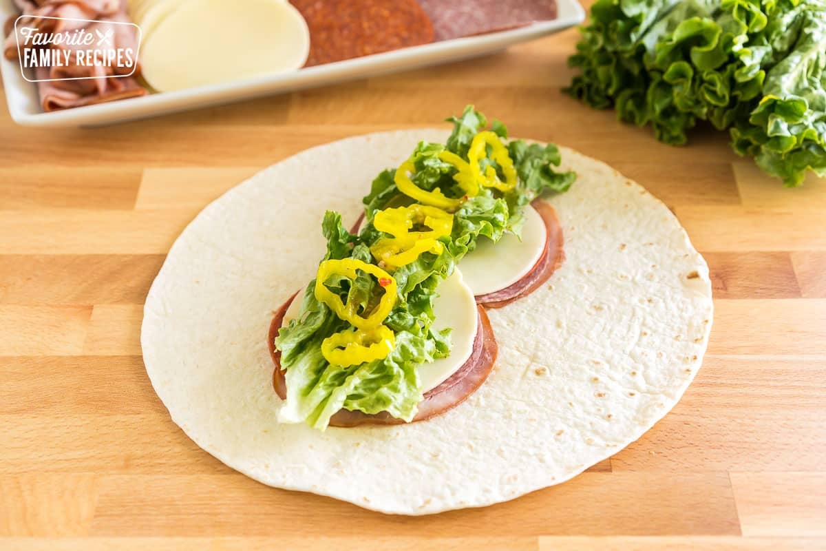 Italian Sandwich Wrap