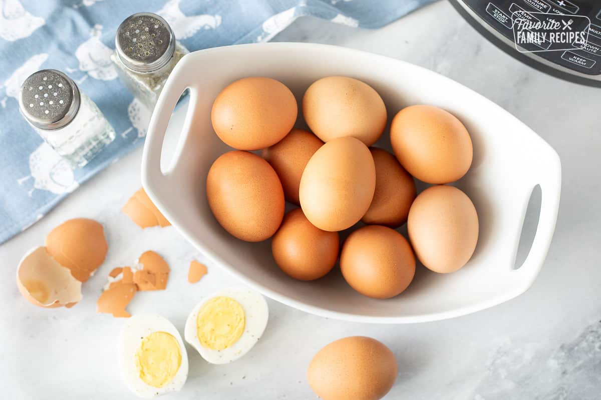 Step by Step Instant Pot Boiled Eggs Guide