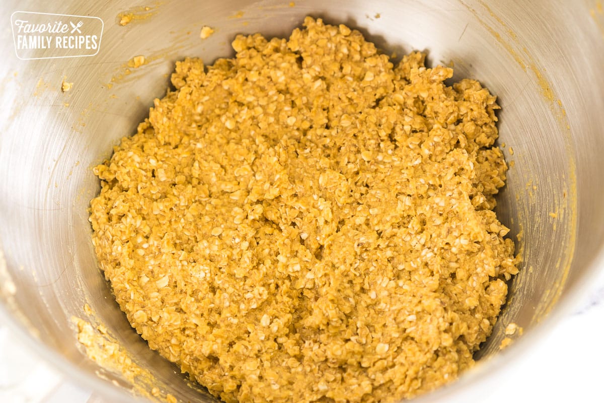 Oatmeal Cookie Dough without chocolate chips