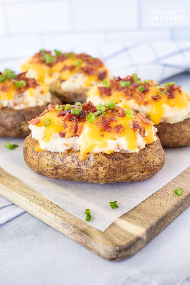 Loaded Twice-Baked Red Potatoes Recipe