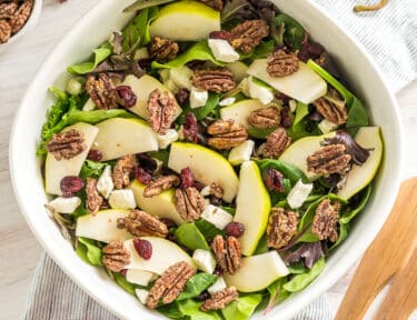 Harvest Pear Salad in a large bowl
