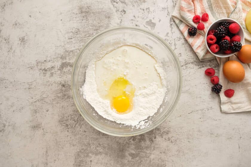 Gluten Free Pancake Mix with egg