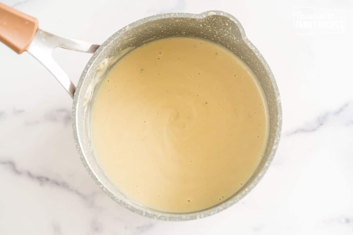 Cream of Chicken Soup Substitute in pot