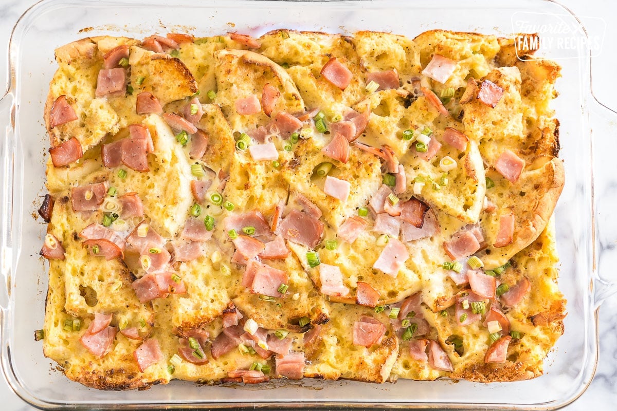 baked Eggs Benedict Casserole