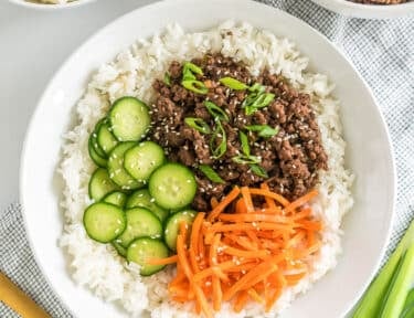 Korean Beef Bowl