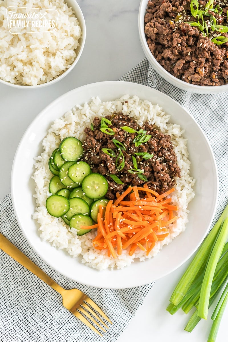 Korean Beef Bowl