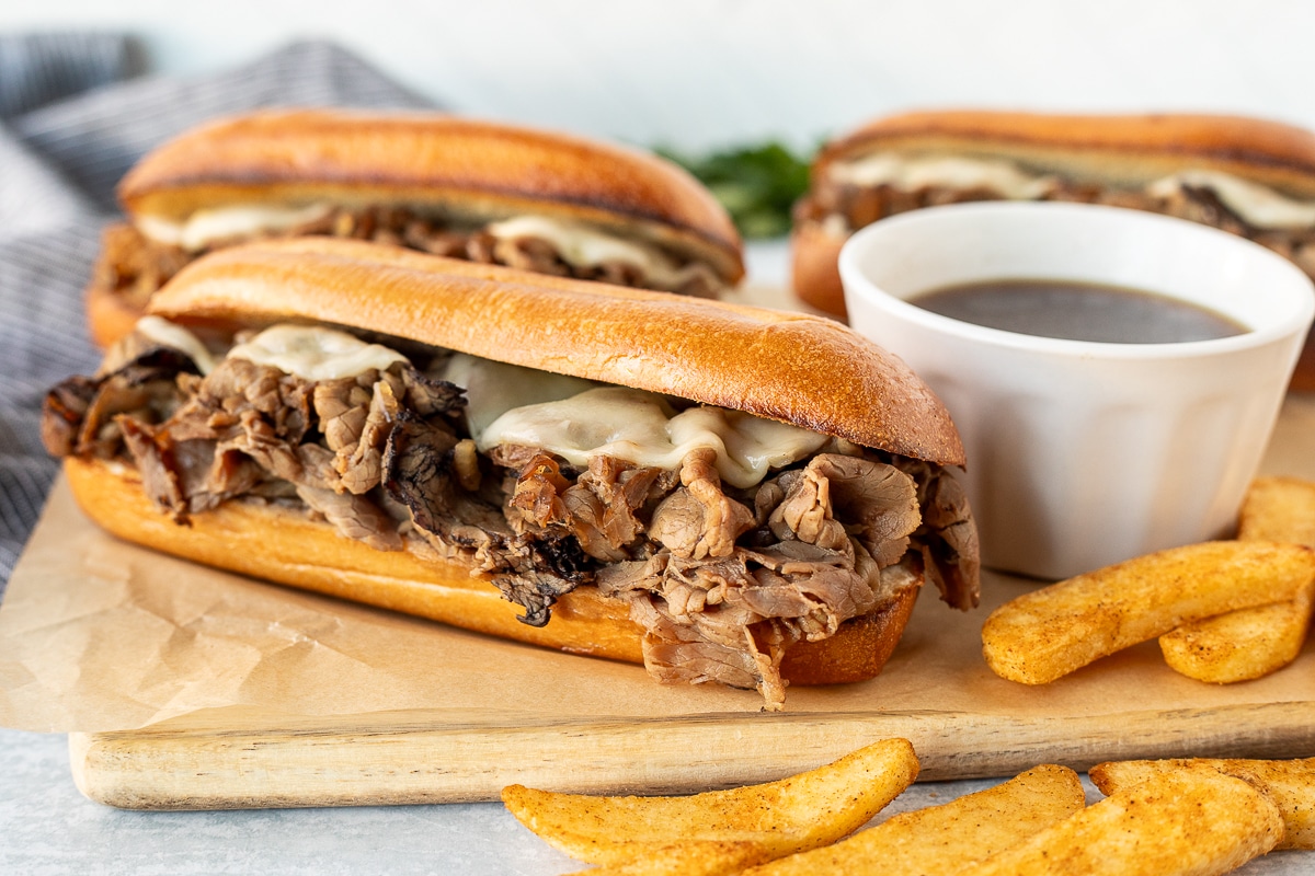 French Dip Sandwiches with Au Jus