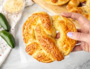 Disneyland Jalape o Cheese Stuffed Pretzel - 67
