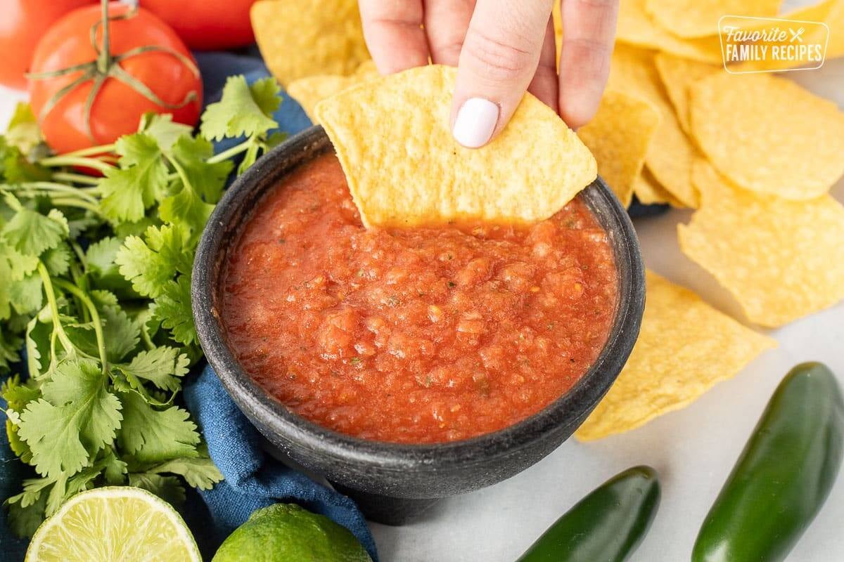 Chili's Salsa Copycat Recipe